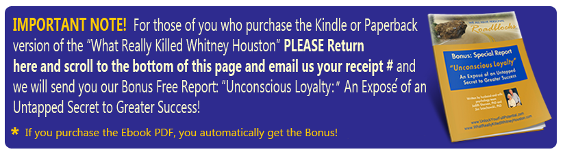 What Really Killed Whitney Houston Amazon Kindle Bonus